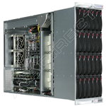 We had the pleasure of working with the customer extensively for the build, and large storage servers have become more common based on current demand for storage. This client needed an easy solution for their storage needs, but also needed server to be performance oriented. Usually, large RAID arrays can cause any system to lose CPU cycles, thus lowering performance. The only way to prevent this problem is by adding a hardware-based RAID controller, with on-board RAM, to assume control over the RAID array and handle it independently. The 3WARE RAID controller was a perfect candidate, considering the 512MB of DDR3 RAM, and it’s large amount of SATA ports to future expansion. This allows the end-user to use more of the processors capabilities, and also saves the system from using the 16GB of system RAM. Combine this setup with Open-E storage software and you have a well-oiled machine ready to keep your data safe, and the system’s performance optimal.