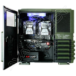 Thermaltake Level 10 GT Battle Edition Green/Black Case custom workstation desktop