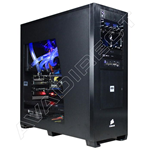 Corsair Obsidian 800D Black Case custom liquid cooled computer
