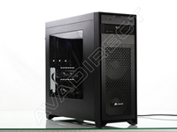 Corsair Obsidian 450D Mid-Tower Case custom gaming pc