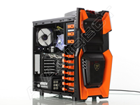 Cougar Challenger Black/Orange Case gaming pc