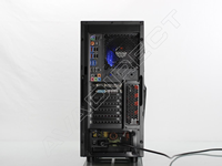 Cougar Challenger Black/Orange Case gaming deskop rear