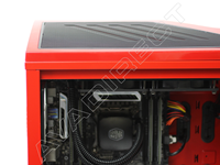 NZXT Phantom Red Full Tower Case custom gaming computer