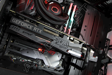 Custom Gaming PC - side view