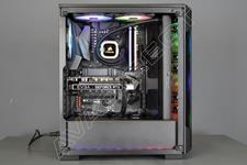 Corsair iCUE 220T RGB Tempered Glass Mid Tower Case - side view