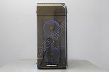 Thermaltake View 71 Tempered Glass, E-ATX, Black, Full Tower Case - front view