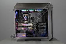Thermaltake View 71 Tempered Glass, E-ATX, Black, Full Tower Case - side view
