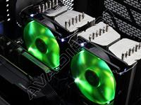 dual green xeon cpu cooler