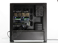 workstation side panel tesla quadro xeon