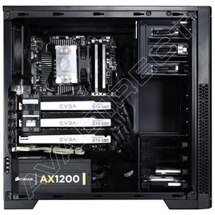 3 x EVGA GeForce GTX 680 Superclocked Signature circuit board