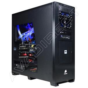 Corsair Obsidian 800D Black Case custom liquid cooled computer