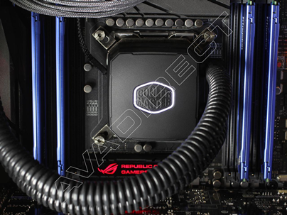 Liquid Cooled Intel Core i7-4960X Extreme gaming system