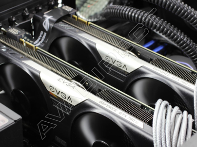 2 x SLI EVGA GeForce GTX 780 Ti SuperClocked custom gaming computer
