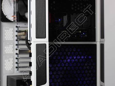 Rosewill Thor V2 white on white gaming pc