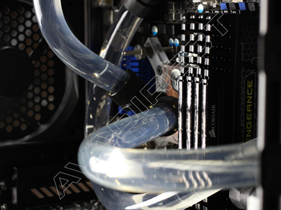 Multiple liquid cooling components