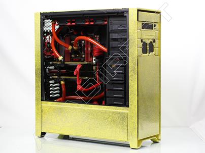 Custom liquid cooled gaming desktop