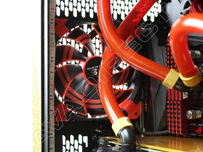 Liquid cooled SLI gaming PC