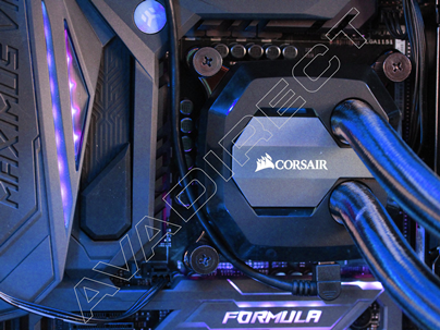 Liquid cooled gaming PC