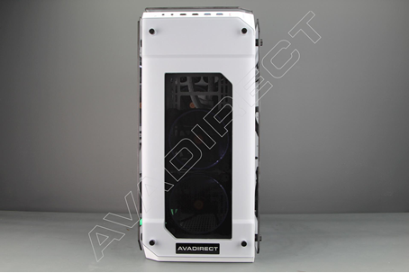 Intel 8th Gen, H370 Chipset, Gaming PC - front