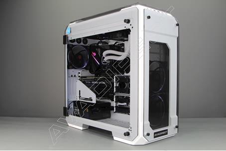 Intel 8th Gen, H370 Chipset, Gaming PC - angle