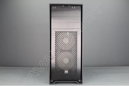 Custom Grayscalegorilla Workstation PC - front