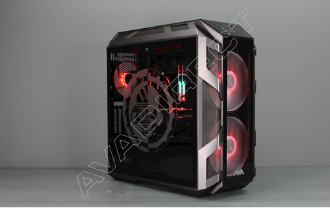 Custom Warhammer PC - angle view