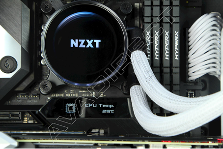 Custom Computer with liquid cooling system