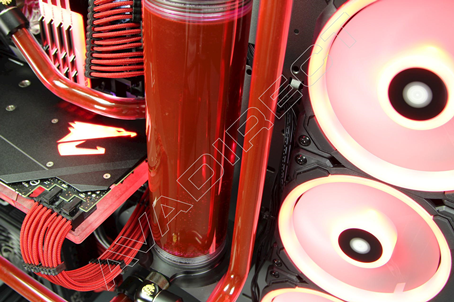 Hardline liquid cooling PC 