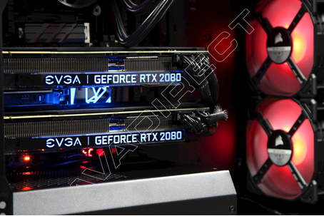 EVGA  GeForce RTX™ 2080 BLACK EDITION in SLI