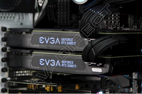 EVGA GeForce RTX™ 2080 Ti Blower GAMING Graphics Card in SLI