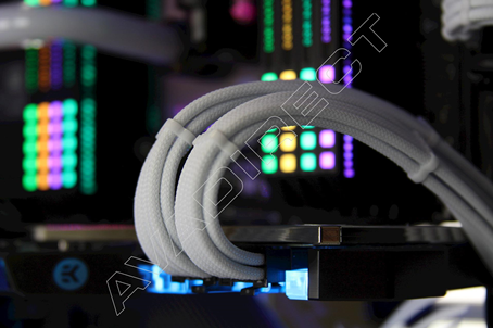 Performance cable management gaming computer