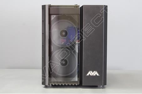 Corsair Crystal Series 280X RGB Tempered Glass, Cube case - front view