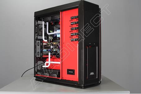 Phanteks Enthoo Series Primo SE w/ Window, E-ATX, Black/Red, Full Tower Case