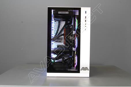 Lian-Li PC-O11 Dynamic Tempered Glass, mid Tower Case - front view