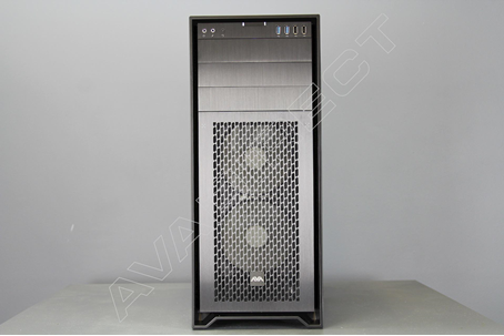Corsair Obsidian Series 750D Airflow Edition, XL-ATX, Black, Full Tower Case - front view