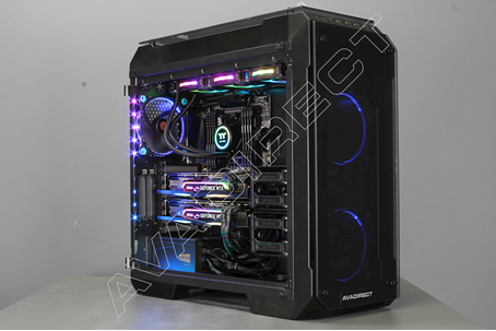 Thermaltake View 71 Tempered Glass, E-ATX, Black, Full Tower Case