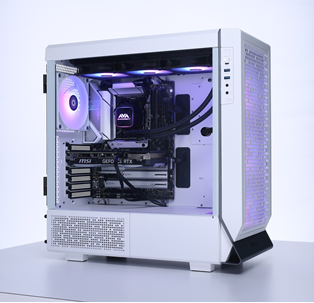 Custom White Gaming PC