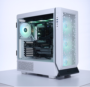 White Gaming PC