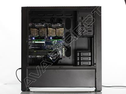 workstation side panel tesla quadro xeon