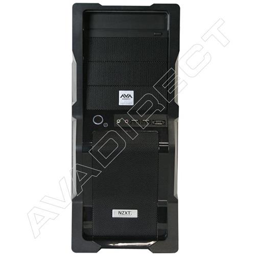 Some of our customers already have hardware they want to implement into a new system. For that, there's our Barebones System configurator. The NZXT M59 black case was decided upon, and certainly adds a new-age touch to the style of the system. This end-user chose a Phenom II X4 965 processor with the Zalman CNPS10X Quiet CPU cooler, in combination with the Gigabyte GA-MA790FXT that supports a crossfire setup. Speaking of Crossfire, this customer added two ATI Radeon HD 5770 graphics cards with 1GB of video RAM. Add the 4GB of OCZ 1333Mhz Platinum Edition RAM and you have a very powerful setup that can be used for high-end gaming, video editing, or mid-grade modeling work. A Seagate 500GB Barracuda drive also ensures adequate disk space, giving the customer much room to save projects, or miscellaneous data. The pioneer DVD burner is known for wide compatibility with motherboards, and offers much functionality to many of the burning applications available. The Corsair 750W power supply will offer quiet operation, and an ample amount of power for this Crossfire system. A Trendnet network card, and Creative X-Fi Titanium sound card was added to this system to improve performance within the internet connection and sound quality. Using Windows Vista Home Premium 64-bit ensure that driver support will be available, and is also more comfortable to those who are not yet ready to upgrade to Windows 7.