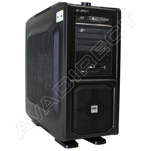 This custom SLI core i7 system has many strong points, and was certainly compiled by an end-user that has great knowledge of PC hardware. The case suggests the cooling structure was kept in mind, which also touches base with the Noctua CPU cooler. The core i7 960 processor is the best CPU in it's class, offering the fastest speeds. The end-user may also be keeping overclocking in the back of his mind, considering the EVGA X58 motherboard was chosen. Not only does it have great support for SLI, but the overclocking features speak for themselves. Two 9800 GTX graphics card were configured in SLI, for superior gaming and graphics performance. The system could either be geared towards a high-end gaming, or graphic application desktop. The 6GB of Corsair RAM, listed at 1600MHz, will ensure speedy operation under games and applications within Windows 7 Ultimate 64-bit. 1TB of hard disk space is sufficient for either intended use; adding the Caviar Black series hard drive for increased read/write performance. The 3WARE RAID controller suggests that a RAID 0/1 array may be utilized, which will improve the overall functionality of the hard disk setup even further. The Enermax 1250W power supply is a solid choice, posing low-noise operation and great compatibility with many motherboards. A standard Sony Dual-layer DVD burner was selected as the primary optical drive as well also enabling DVD playback. As mentioned previously, Windows 7 Ultimate 64-bit is the operating system chosen for this machine, and the customer will certainly not regret it due to the increased productivity compared to Vista.