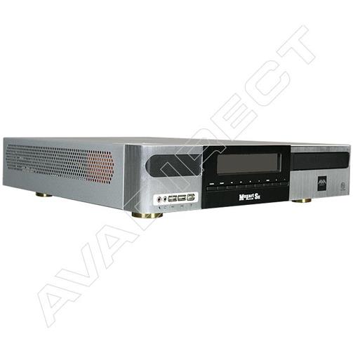 Home Theater PCs are becoming a more common site in the marketplace. With more consumers wanting control over their home audio/video and gaming experience, they are turning to custom built home theater PCs. This custom HTPC uses the Thermaltake Mozart silver case for aesthetics and a small footprint. With the Intel core i7 this Home Theater system will have no problem keeping up with any work the consumer will task it to do. The Nexus R2 cooling fan will keep this machine cool without sacrificing annoying decibels, a must for the perfect audio/video experience. The Microstar motherboard is equipped with the cutting edge PCIe x16 for unparalleled graphics and video presentation, while providing enough space for up to 16 GB expansion of memory. The customer decided to go with a GeForce 9800 GT for his graphics card, supplying 1 GB GDDR3 for crystal clear display, a good choice for this build. 8 GB of Corsair memory is ample supply for an HTPC. The giant 1.5 TB Western Digital Caviar Green will provide loads of space for shows movies and games, while keeping the noise and heat to a minimum. The Samsung Blu-Ray and Windows 7 64 bit are obvious choices for this Custom Home Theater PC. This rig will provide its owner with seamless operation for years to come.