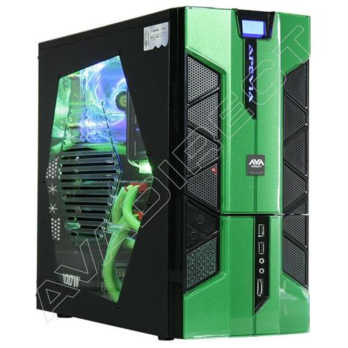 Gaming systems always excite us at AVADirect. Not being limited to what parts you can chose is what seperates us from the others, and entices end-users to choose us over any other system builder; it’s like sitting in front of a canvas, with all the tools, and waiting for the inspiration to hit you. That’s what we are here for! This end-user wanted to hit the ground running with this gaming system. Nothing says much needed R&R with GTX 570 Graphics cards in SLI, and overclocked core i7 950, 12Gb of RAM at 1600Mhz, and a 10K RPM drive. The greatest aspect of a gaming PC is it’s variety of uses. Most people have turn to purchasing gaming PC’s because of their performance, and they could not be more true. This end-user had his sights set on a great gaming experience due to the selected components. He could also use this system as a high-end trading system with the amount of monitors this system is capable of running at once. Add in all of the glowing-green LED lights, split-loom cables, and green cathode lights you have one spectacularly looking computer that looks as great as it performs. Another fine piece of art to post in our showroom, and another reason for this end-user to boast bragging rights.