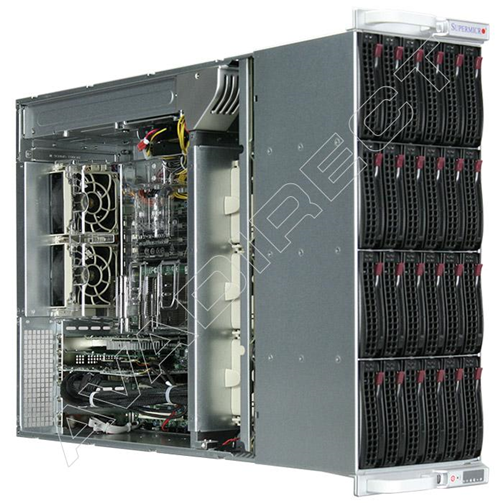 We had the pleasure of working with the customer extensively for the build, and large storage servers have become more common based on current demand for storage. This client needed an easy solution for their storage needs, but also needed server to be performance oriented. Usually, large RAID arrays can cause any system to lose CPU cycles, thus lowering performance. The only way to prevent this problem is by adding a hardware-based RAID controller, with on-board RAM, to assume control over the RAID array and handle it independently. The 3WARE RAID controller was a perfect candidate, considering the 512MB of DDR3 RAM, and it’s large amount of SATA ports to future expansion. This allows the end-user to use more of the processors capabilities, and also saves the system from using the 16GB of system RAM. Combine this setup with Open-E storage software and you have a well-oiled machine ready to keep your data safe, and the system’s performance optimal.