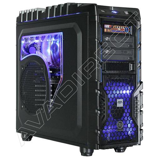 Custom Gaming systems are one of the very reasons why AVADirect exists. We love to game, and we love to build machines that help you game more efficiently and immerse you in the experience. This system includes the latest FX series processor by AMD, the 8120 Zambezi best, otherwise known as “Bulldozer”. It provides quite the performance increase, over previous AMD processor, and for a very considerable price; most likely the reason why this customer decided to go with AMD. For gaming, the system has a decent amount of power behind the graphics card. It’s not the best, barely being on the mid-level gaming category, but still gets the job done as needed. We have been seeing an increasingly large amount of gaming systems with mid-level graphics cards. My guess, Nvidia fans are eager to give Kepler a shot, and playing it safe for the mean time. There’s plenty of capacity for this configuration, and will be much quieter thanks to the NZXT fan controller. This is a great configuration to base your gaming needs off of, for now, and in the future.