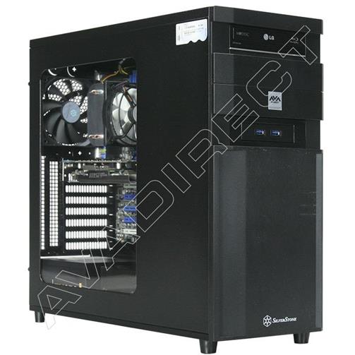 Nothing says value like our DESKTOP PC Core i5 / i7 Z77 Performance Custom Computer System Configurator. The key point of said value is the Intel Ivy Bridge chipset, boasting crazed performance based on cost-effective pricing, which in turn allows AVADirect to provide its customers with low-cost solutions. The end-user of this custom desktop system opted for an Intel i7-3770 Quad-Core, which is smart if you’re attempting to future-proof the system as much as possible. Combine it with Crucial 32GB (4 x 8GB) Ballistix Sport PC3-12800 DDR3 1600MHz RAM and you’re set for years, approximately 5+. The MSI Radeon™ HD 7850 graphics card is also  very nice touch, and will either provide great gaming, photoshop, or even video editing performance. You can also see the individual, responsible for building this custom performance system, decided to utilitze the Intel Smart Cache Technology supported by the ASUS, P8Z77-V Premium motherboard. This means the Crucial 64GB M4 SSD is configured as the cache drive for the Seagate 2TB Barracuda, to increase overall performance. This custom desktop system was put together very well, and performance will be outstanding!