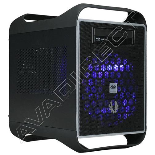 Gaming systems are usually associated with gigantic case sizes and tons of cooling fans to accommodate the added heat from high-end performance. However, much has changes over the progression of technologic advances; once of them being gaming systems with smaller form factors. Our MINI GAMING PC Core i5 / i7 Z77 Mini Tower Gaming Computer System Configurator allows customers to have a high-end system that creates a large impact in gaming performance, not usable desk space. Due to the cooling design of the Bitfenix Prodigy Midnight Black Mini Tower Case, this customer was able to fit both an Intel i7-3770K Quad-Core 3.5 - 3.9GHz processor (with a Prolimatech, Megahalems Rev. C CPU Heatsink) and EVGA GeForce® GTX 680 1006MHz, 2GB graphics card. Add 8GB of RAM and a fast OCZ SSD and you have a small form-factor custom gaming system that, not only will obliterate most larger gaming PCs, but also allow the end-user to carry the system to LAN parties or social gaming events. Excellent choice for today’s gamer on the go, or someone who simply believes “big things comes in small packages”. In this case, we believe that’s exactly right.