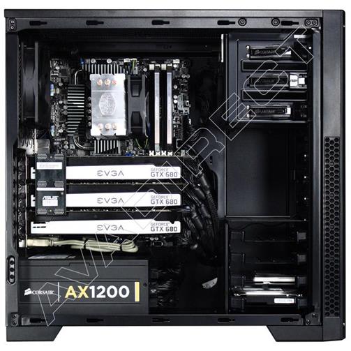 3 x EVGA GeForce GTX 680 Superclocked Signature circuit board