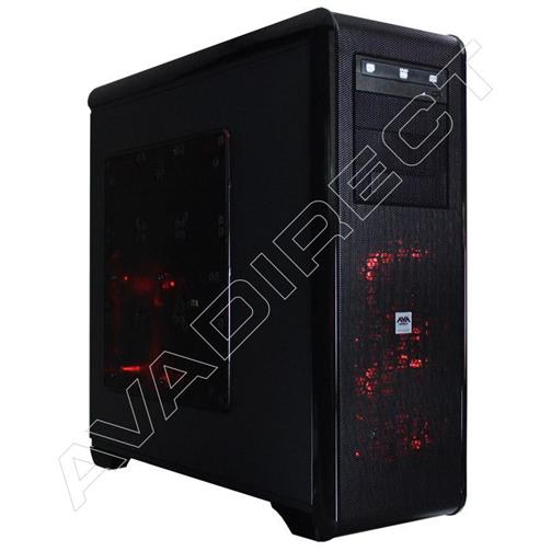 Custom Desktop PCs are not only available in modest, large, or performance systems. They’re also offered as a way to create a discreate workstation, for those who care little about the associated extras our Custom Workstation PC Configurations offer. Based on the ASUS Z9PE-D16/2L dual-socket, Intel C602 motherboard, this workhouse can handle any amount of applications required. The Xeon E5 2630 processors are proof that this Custom Computer is capable of great things. For example, the 128GB of Kingston 1600Mhz DDR3 RAM is enough to last a solid lifetime. Additional, you have the massive EVGA GeForce GTX 690 capable of powering the most demanding games, or rendering the most strenuous images for photo work or video editing; even 3D modeling is capable, based on the amount of CUDA cores the EVGA GeForce GTX 690 offers. To improve the configuration further, the Rosewill Blackhawk UIltra case will allow this end-user to keep components cool, and provide room to expand the configuration beyond what was initially purchased.