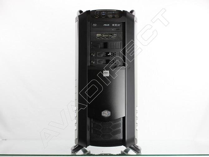 Cooler Master Cosmos II Black Tower Case custom gaming pc